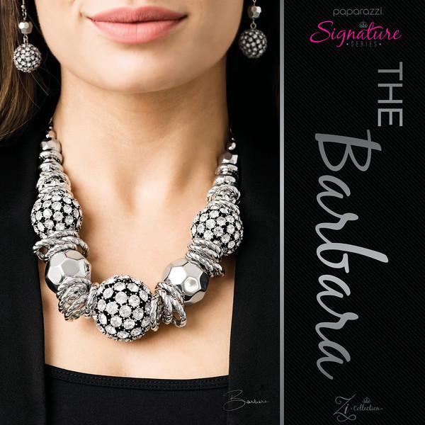 The Barbara 2019 Zi Signature Collection Necklace - Paparazzi Accessories- on model - CarasShop.com - Paparazzi Jewelry by Cara Jewels