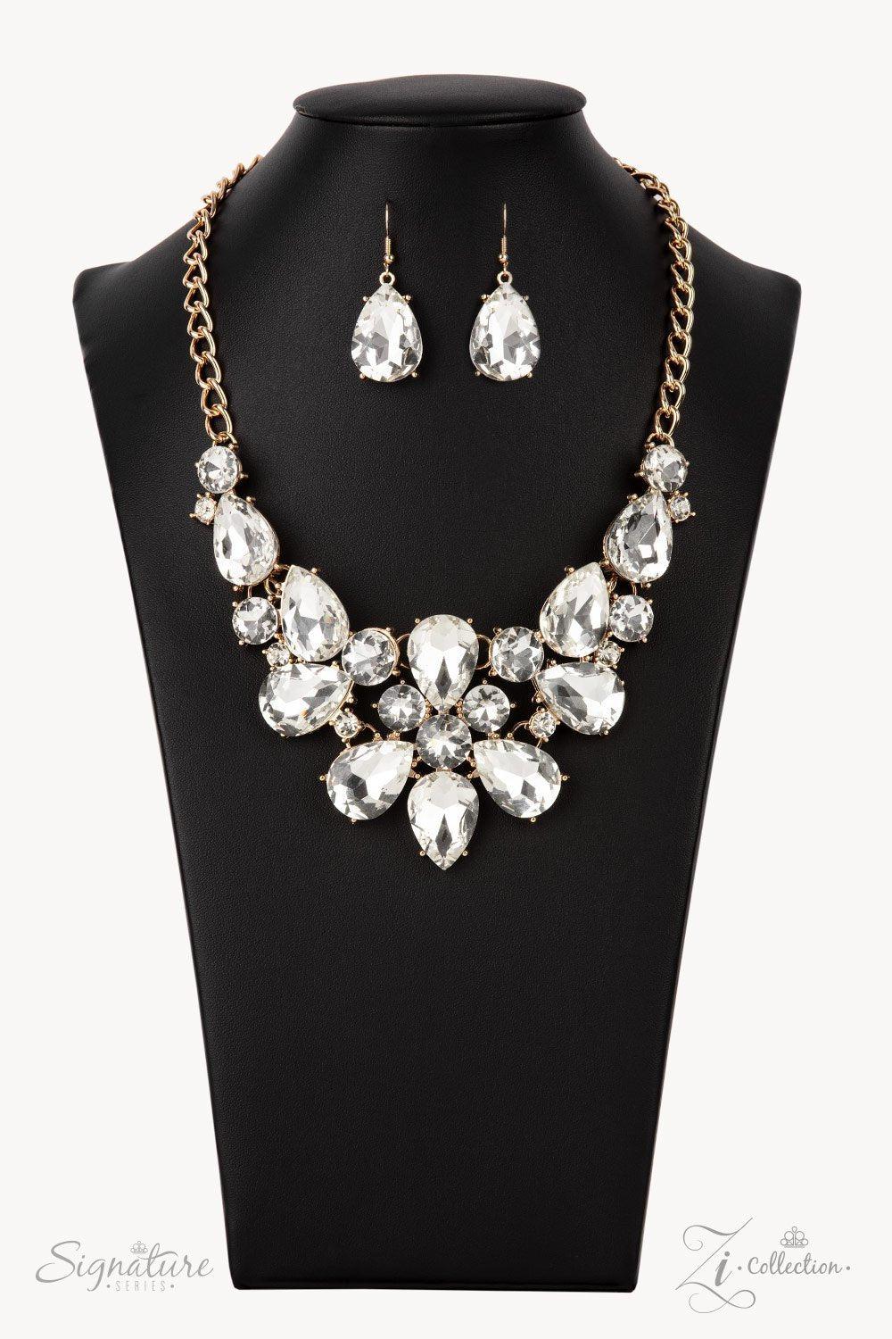 The Bea 2021 Zi Signature Collection Necklace - Paparazzi Accessories- lightbox - CarasShop.com - Paparazzi Jewelry by Cara Jewels
