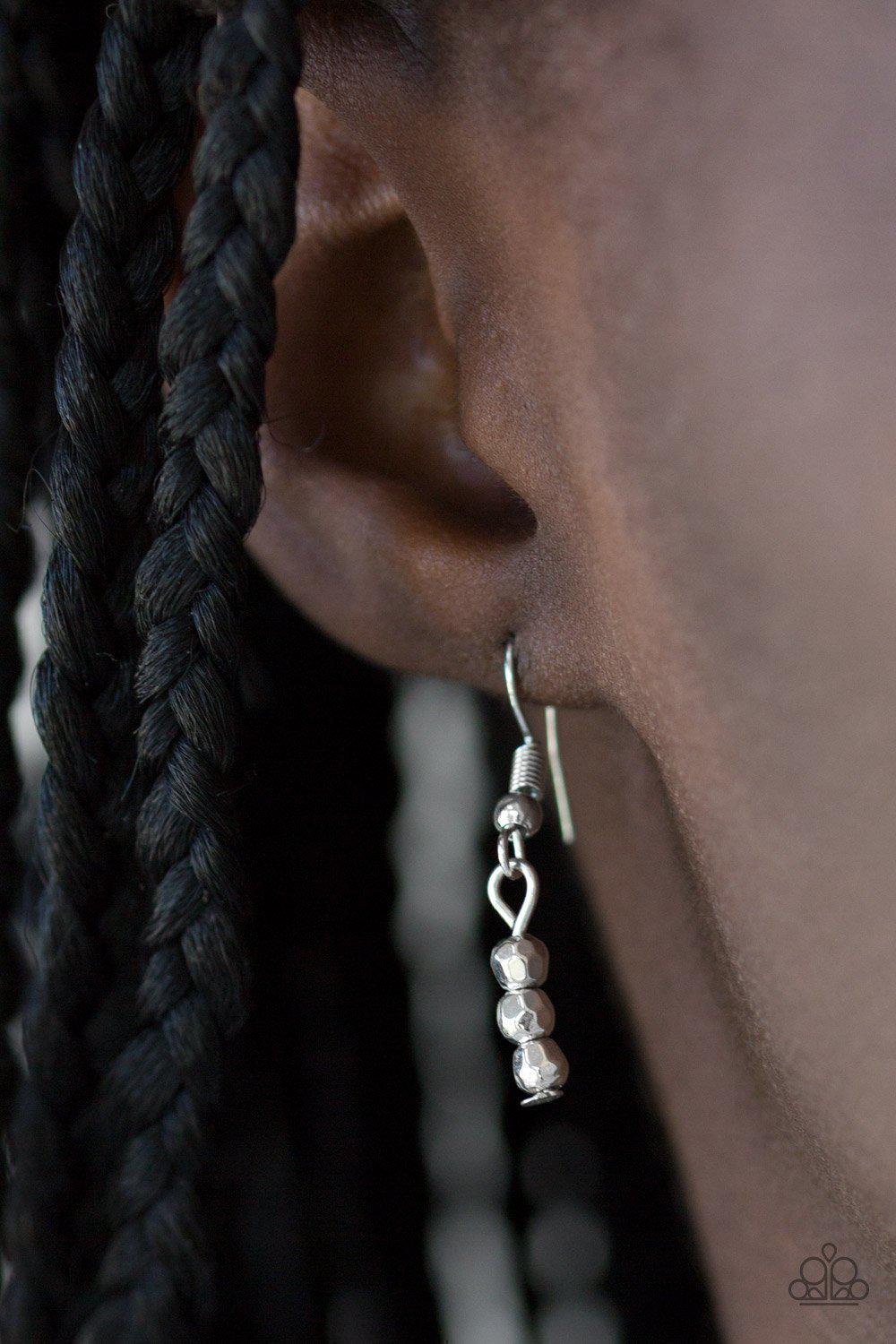 The Celebration Of The Century Black Necklace - Paparazzi Accessories - free matching earrings -CarasShop.com - Paparazzi Jewelry by Cara Jewels