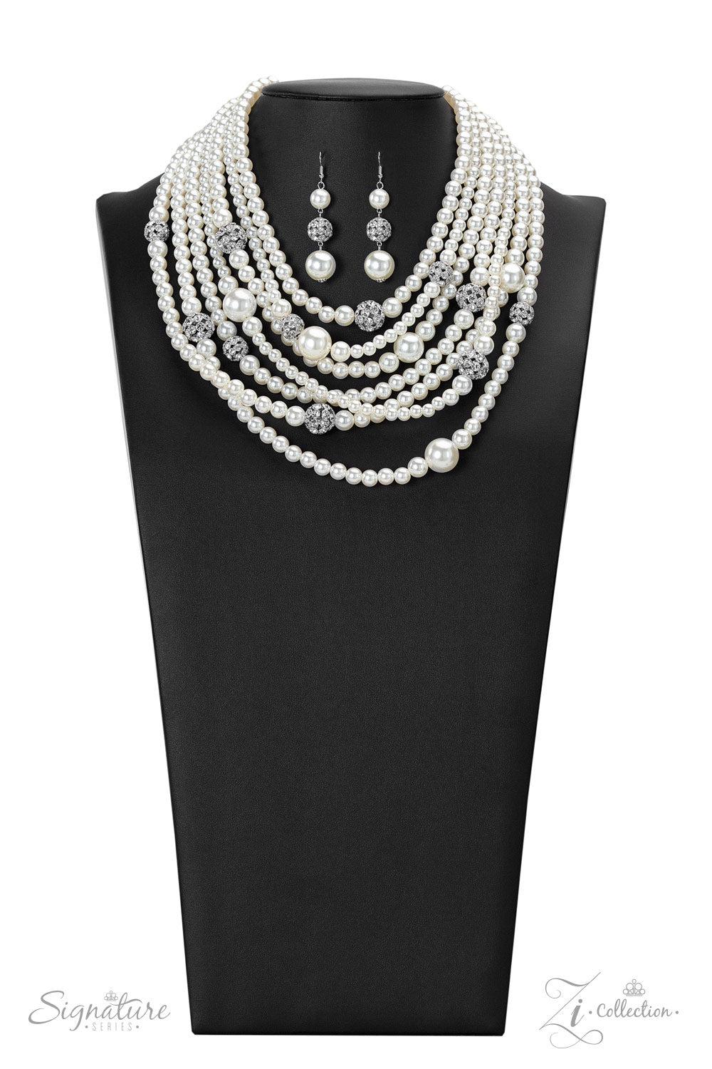The Courtney 2022 Zi Signature Collection Necklace - Paparazzi Accessories- lightbox - CarasShop.com - Paparazzi Jewelry by Cara Jewels