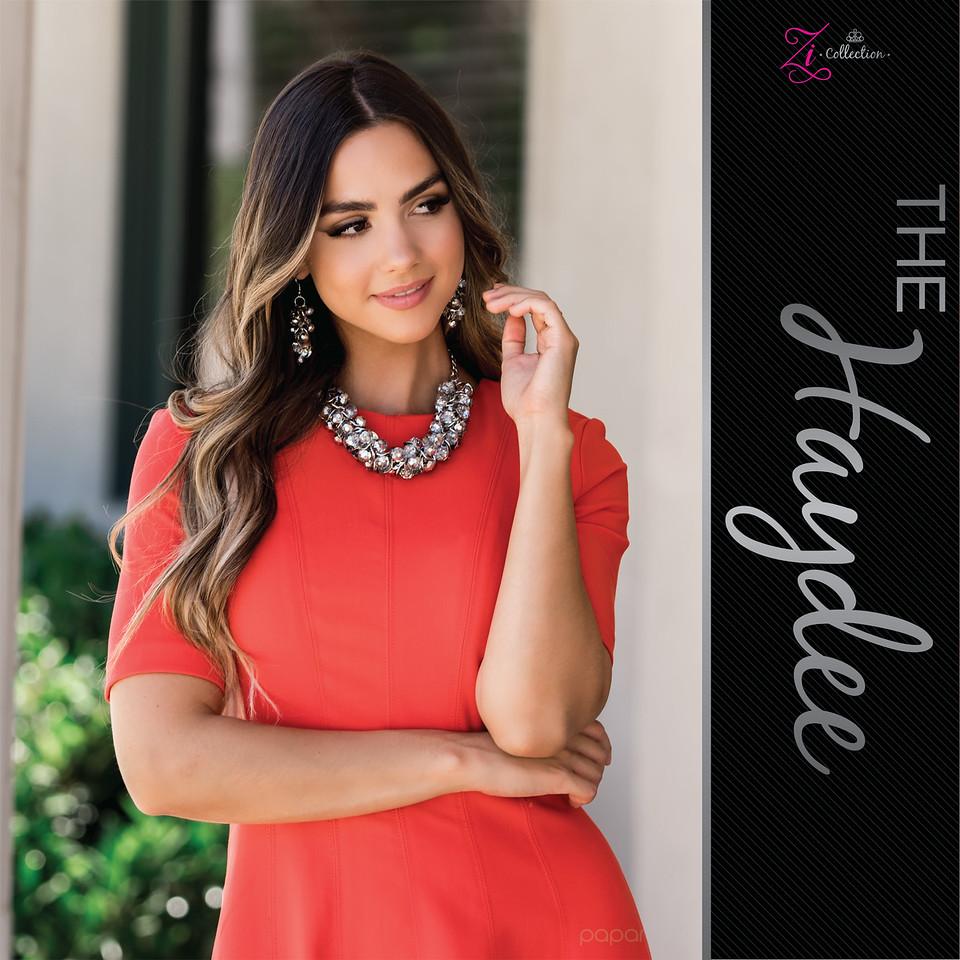 The Haydee 2020 Zi Signature Collection Necklace - Paparazzi Accessories - free matching earrings -CarasShop.com - Paparazzi Jewelry by Cara Jewels