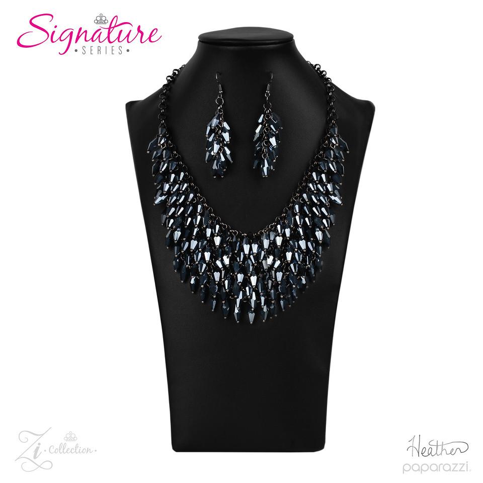 The Heather 2020 Zi Signature Collection Necklace - Paparazzi Accessories- lightbox - CarasShop.com - Paparazzi Jewelry by Cara Jewels