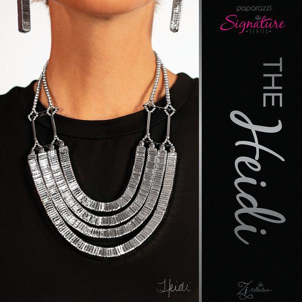 The Heidi 2018 Zi Signature Collection Necklace - Paparazzi Accessories- lightbox - CarasShop.com - Paparazzi Jewelry by Cara Jewels