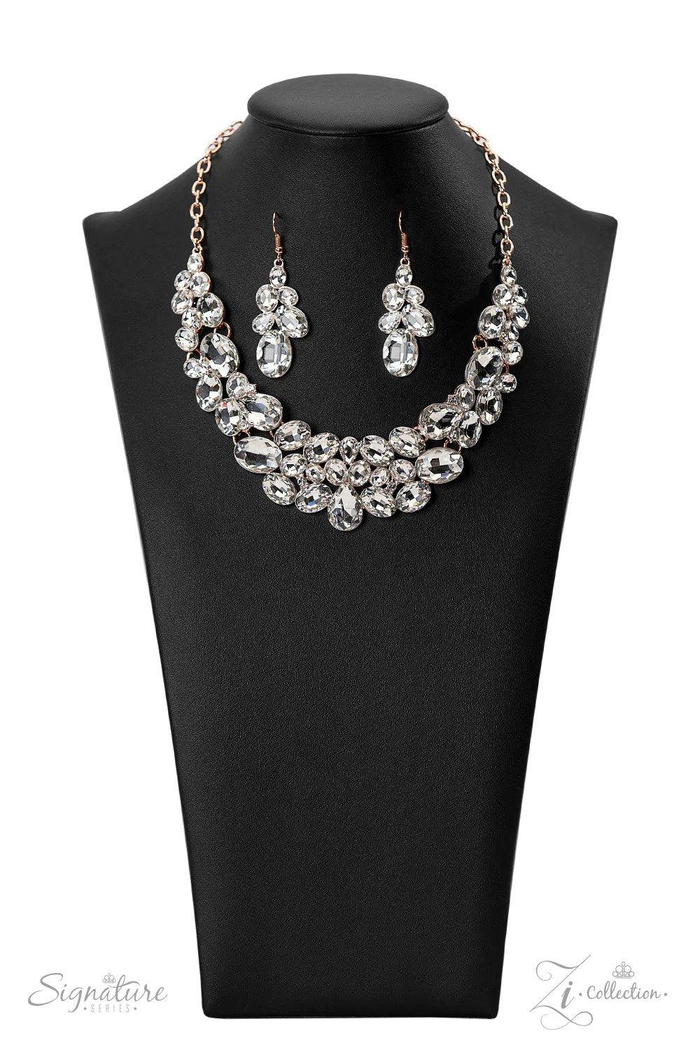 The Jenni 2022 Zi Signature Collection Necklace - Paparazzi Accessories- lightbox - CarasShop.com - Paparazzi Jewelry by Cara Jewels