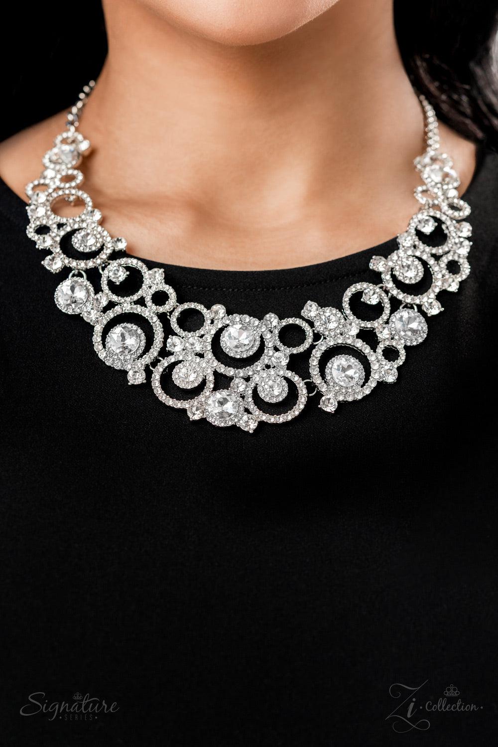 The Jennifer 2022 Zi Signature Collection Necklace - Paparazzi Accessories- lightbox - CarasShop.com - Paparazzi Jewelry by Cara Jewels
