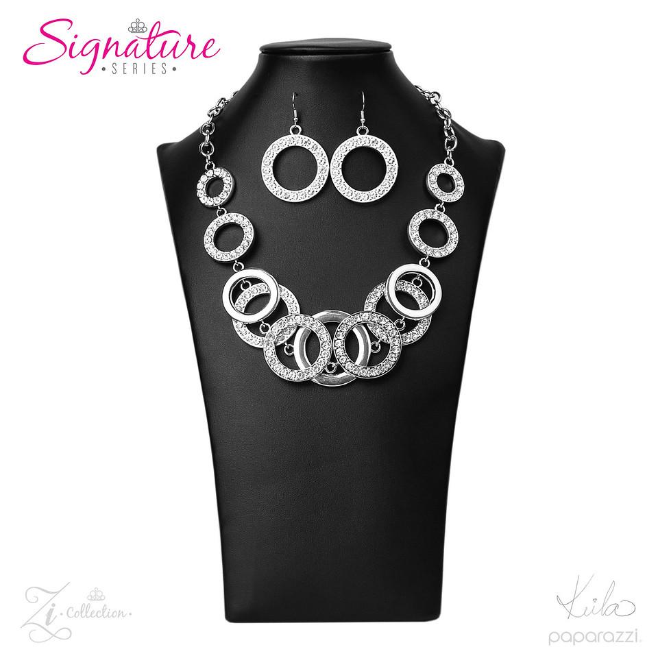 The Keila 2020 Zi Signature Collection Necklace - Paparazzi Accessories- lightbox - CarasShop.com - Paparazzi Jewelry by Cara Jewels
