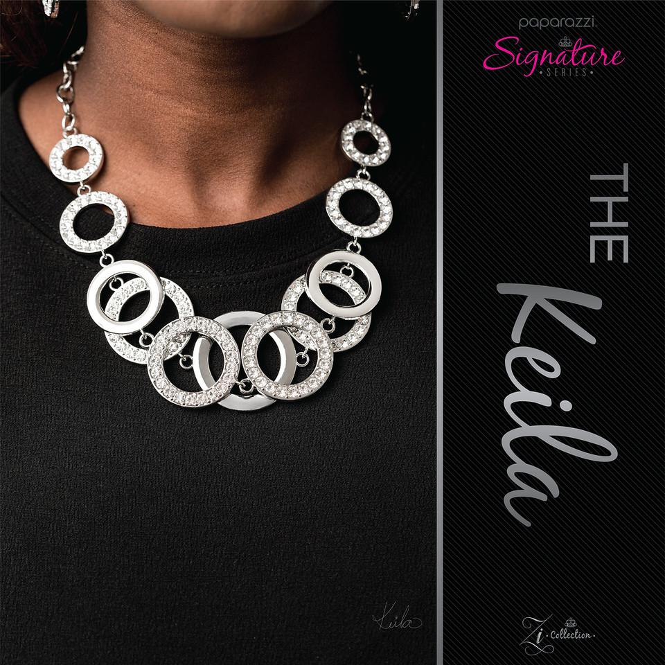 The Keila 2020 Zi Signature Collection Necklace - Paparazzi Accessories- lightbox - CarasShop.com - Paparazzi Jewelry by Cara Jewels