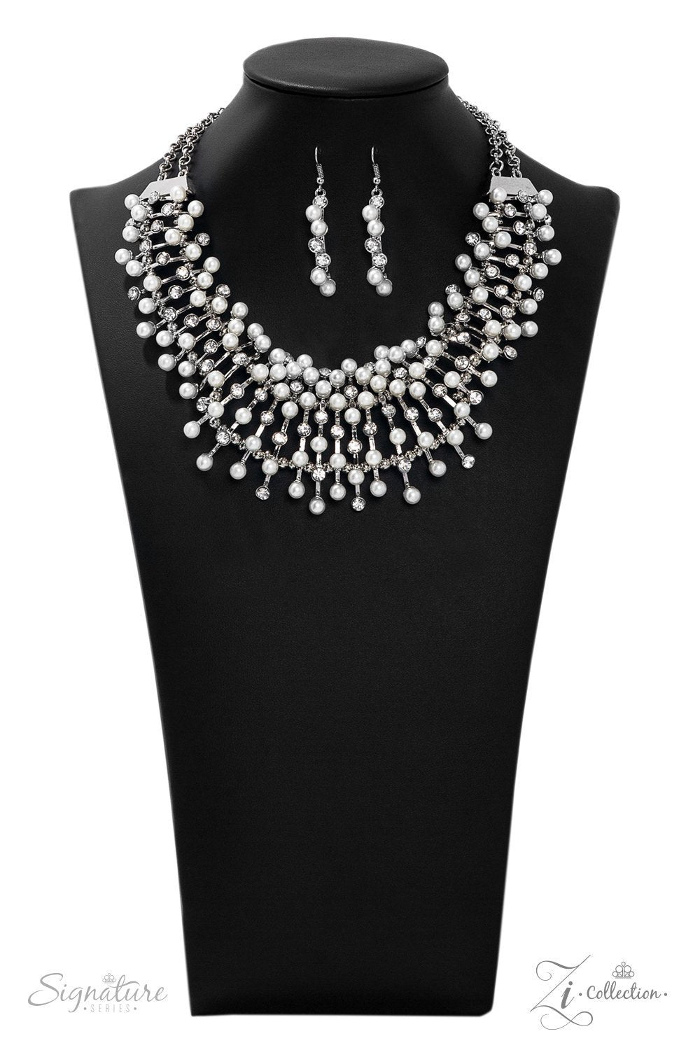 The Leanne 2019 Zi Signature Collection Necklace - Paparazzi Accessories- lightbox - CarasShop.com - Paparazzi Jewelry by Cara Jewels