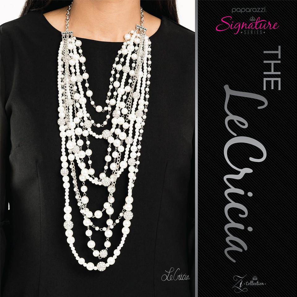 The LeCricia 2020 Zi Signature Collection Necklace - Paparazzi Accessories- lightbox - CarasShop.com - Paparazzi Jewelry by Cara Jewels