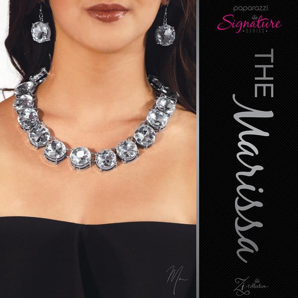 The Marissa 2018 Zi Signature Collection Necklace - Paparazzi Accessories- on model - CarasShop.com - Paparazzi Jewelry by Cara Jewels
