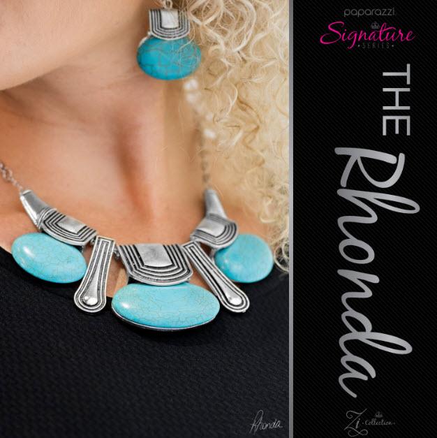 The Rhonda 2017 Zi Signature Collection Necklace - Paparazzi Accessories- lightbox - CarasShop.com - Paparazzi Jewelry by Cara Jewels