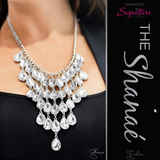 The Shanae 2017 Zi Signature Collection Necklace - Paparazzi Accessories- lightbox - CarasShop.com - Paparazzi Jewelry by Cara Jewels