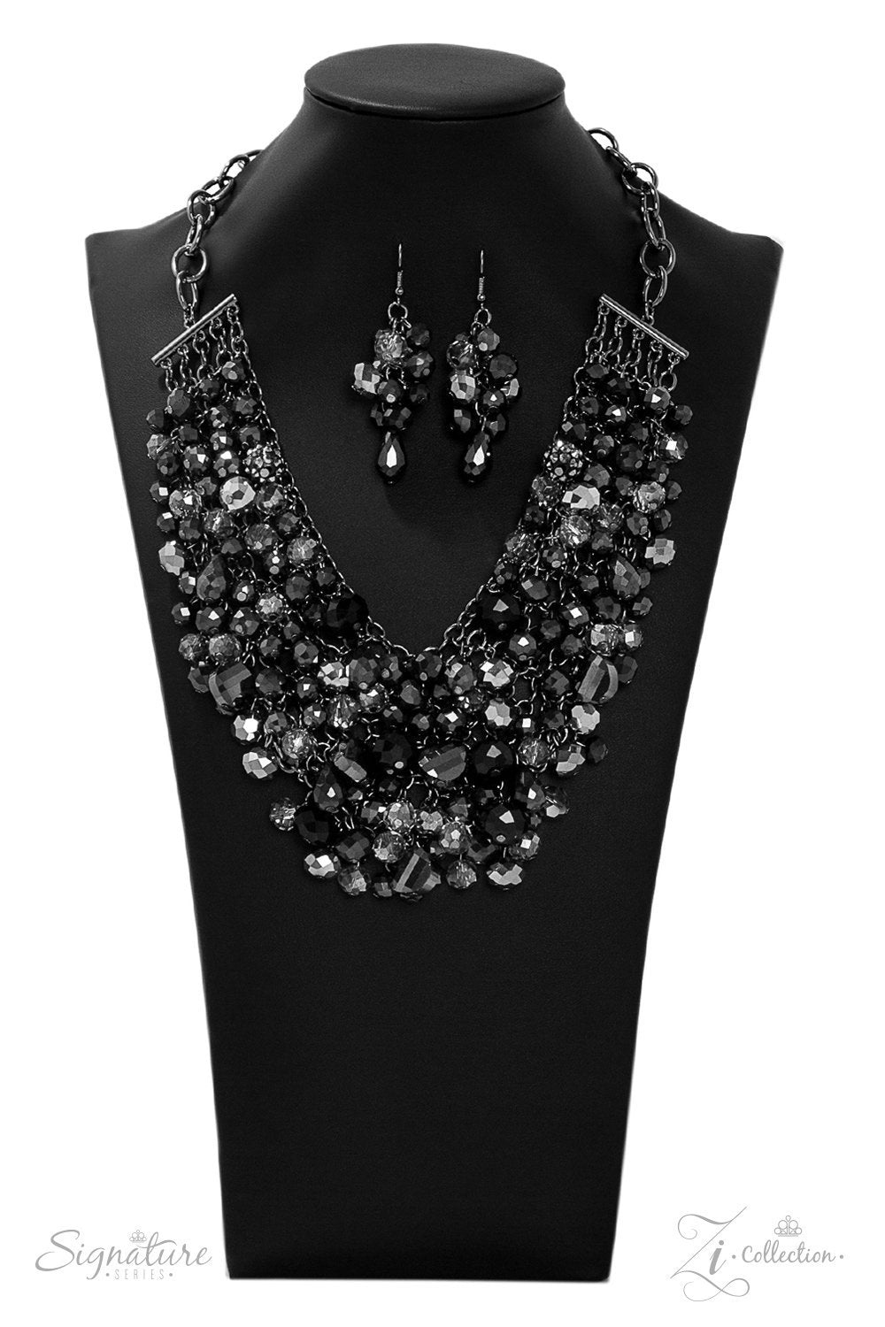 The Taylerlee 2019 Zi Signature Collection Necklace - Paparazzi Accessories - free matching earrings -CarasShop.com - Paparazzi Jewelry by Cara Jewels