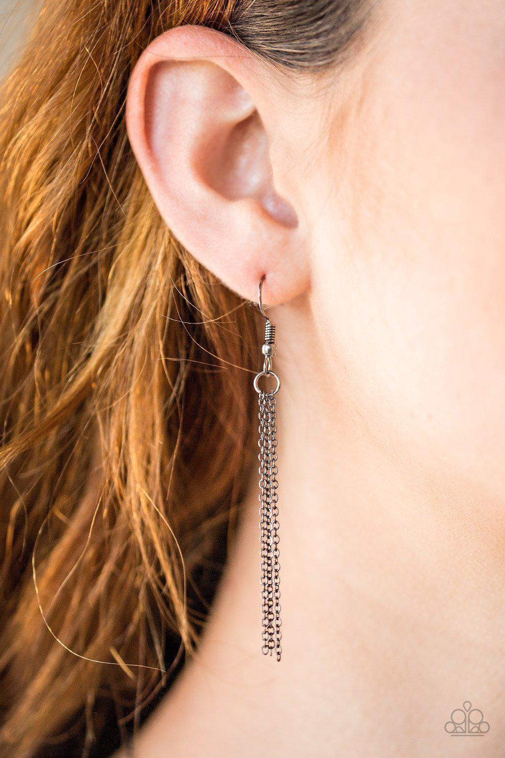 Time to be Timeless Multi-color Gem Necklace and matching Earrings - Paparazzi Accessories - free matching earrings -CarasShop.com - Paparazzi Jewelry by Cara Jewels