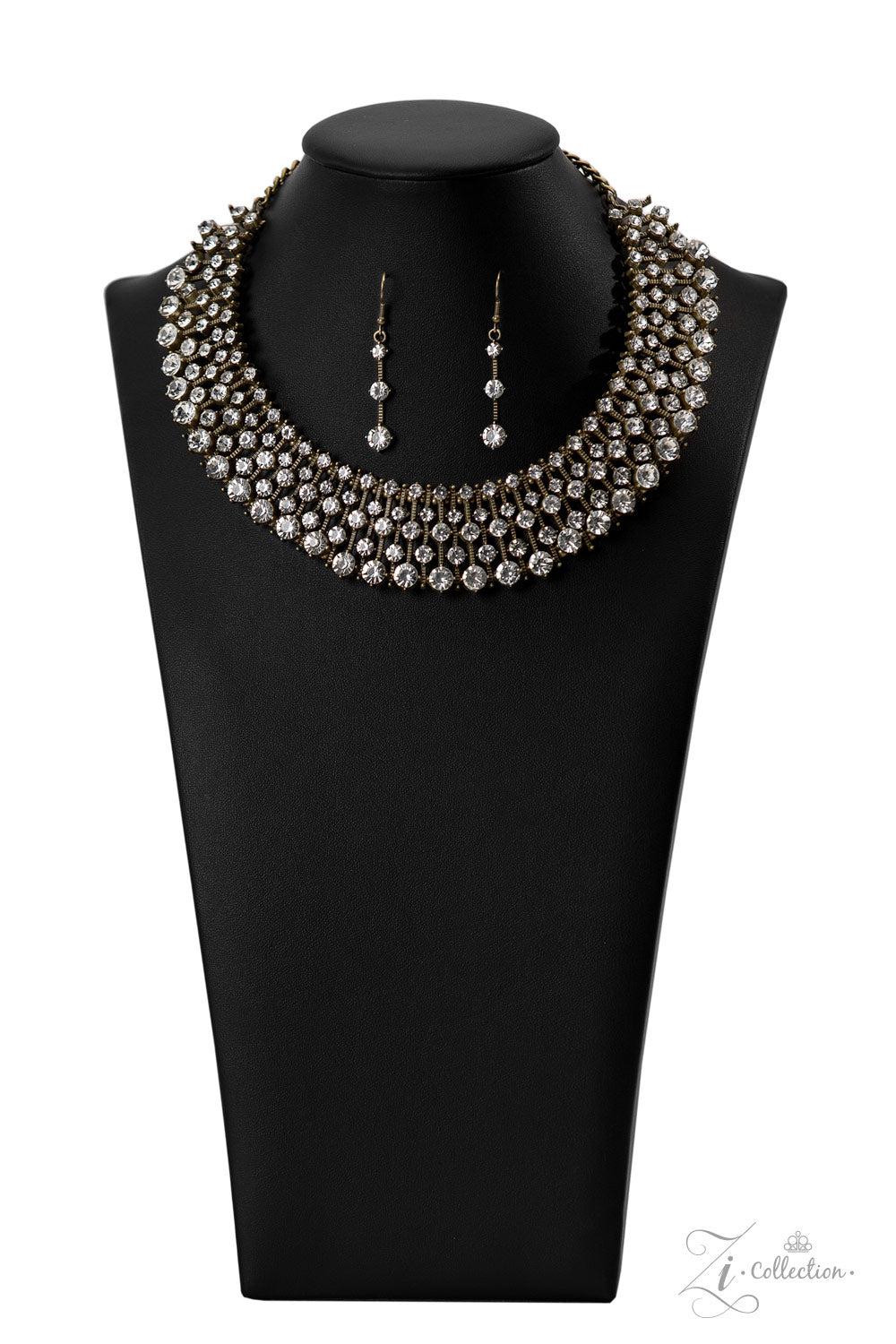 Undeniable 2022 Zi Collection Necklace - Paparazzi Accessories- lightbox - CarasShop.com - Paparazzi Jewelry by Cara Jewels