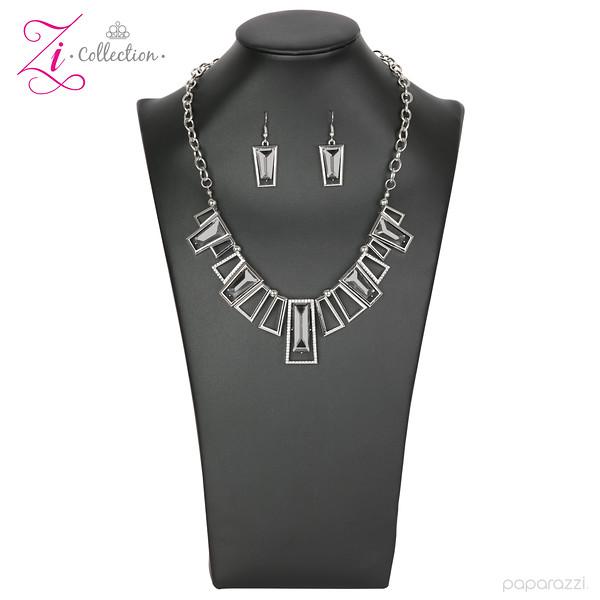 Victorious 2018 Zi Collection Necklace - Paparazzi Accessories- on model - CarasShop.com - Paparazzi Jewelry by Cara Jewels