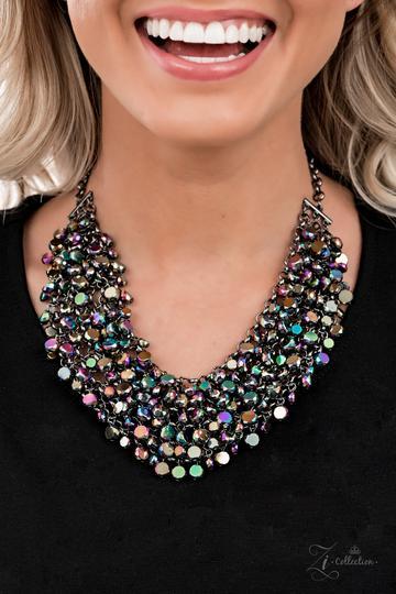 Vivacious 2021 Zi Collection Necklace - Paparazzi Accessories- on model - CarasShop.com - Paparazzi Jewelry by Cara Jewels