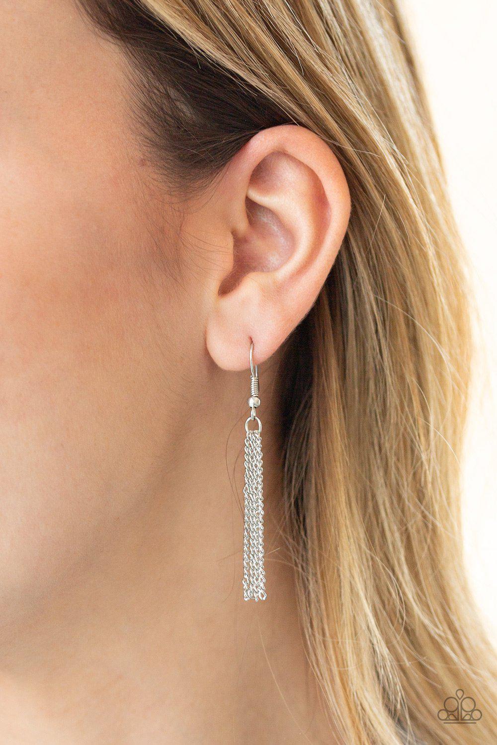 Western Weather Yellow Necklace - Paparazzi Accessories - free matching earrings -CarasShop.com - Paparazzi Jewelry by Cara Jewels